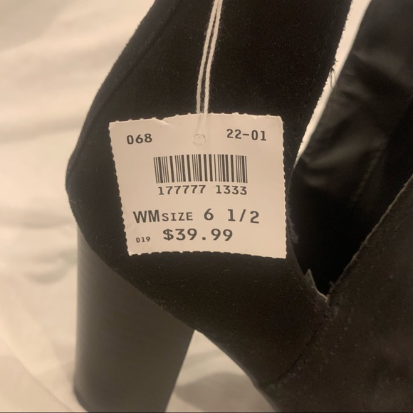 NWT open toe booties - Picture 2 of 4